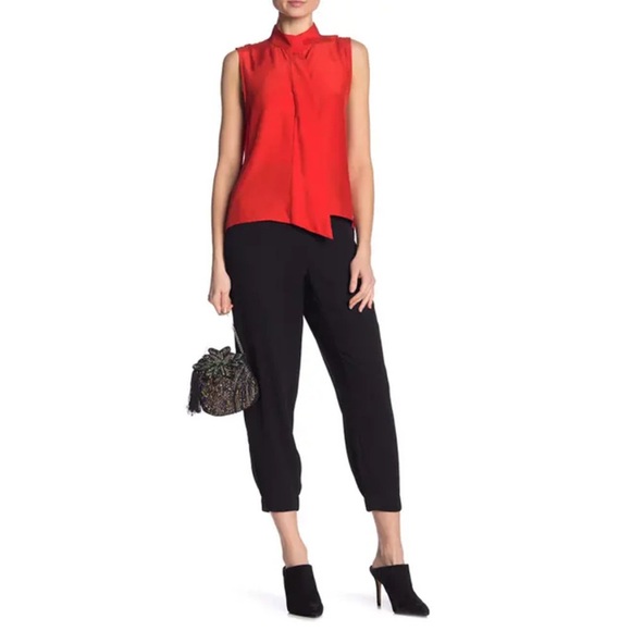 14th & Union Pants - 14th and Union Black Cropped Jogger Pants Elastic‎ Waist Small Soft & Comfy!